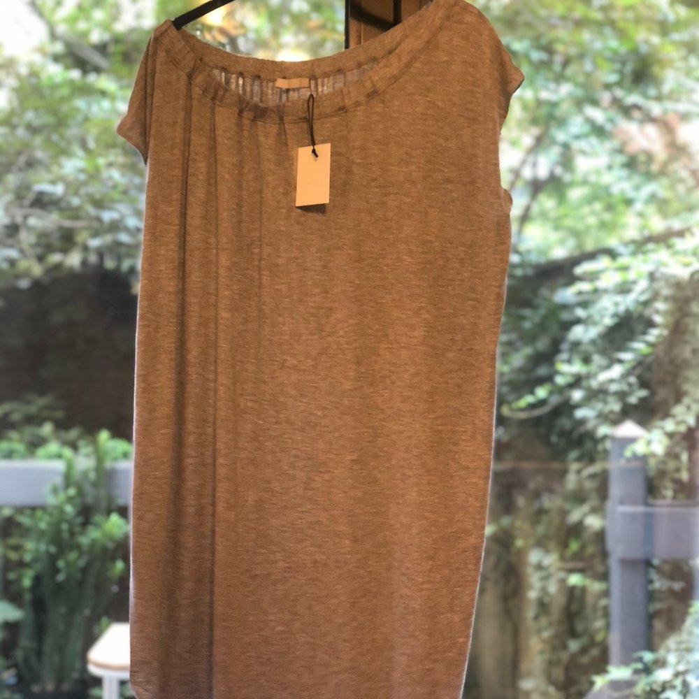 Hatch maternity - off the shoulder dress - grey